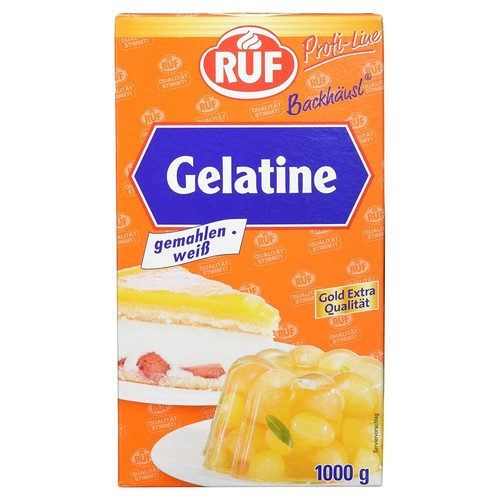 Ruf gelatine weiß gemahlen - ruf,