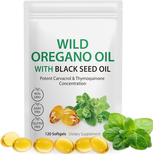 Wildes oregano öl - oregano, softgels
