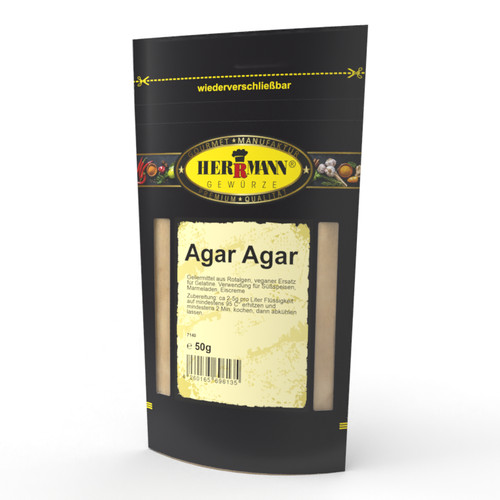 Agar pulver vegane - agar-agar-pulver, (vegane