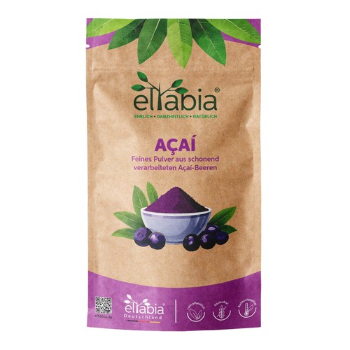 Acai pulver rohkost - acai,