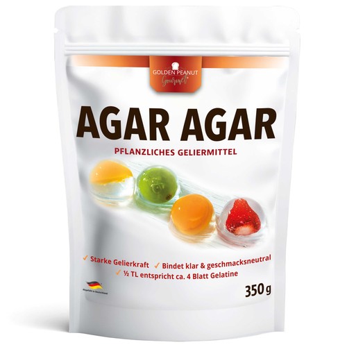 Agar pulver 350g - agar,