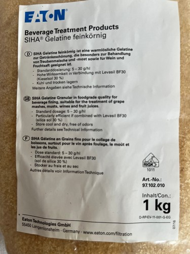 Eaton siha gelatine - -,