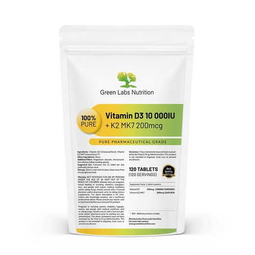 Vitamin 10000 k2 mk7 - vitamin, ie
