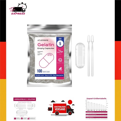 Leere hartkapseln größe - hartkapseln, 5