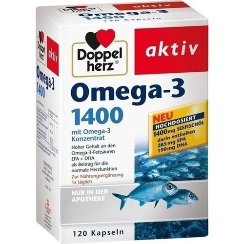 Doppelherz omega 400 - omega-3, 1.400