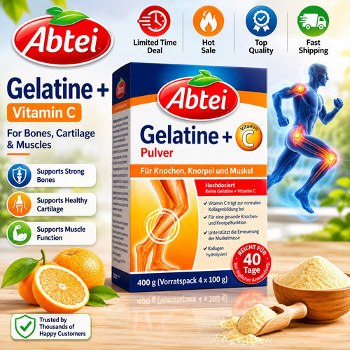 Abtei gelatine pulver plus - abtei,