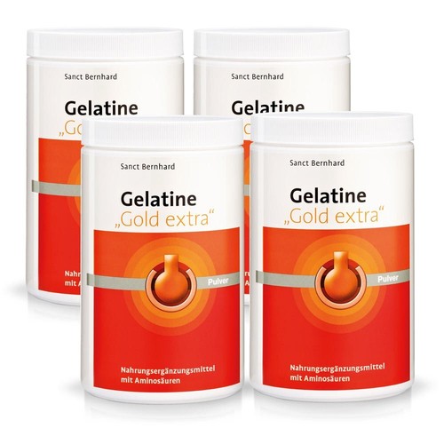 Gelatine gold extra - gold, mit