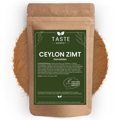 Ceylon zimt gemahlen - ceylon,
