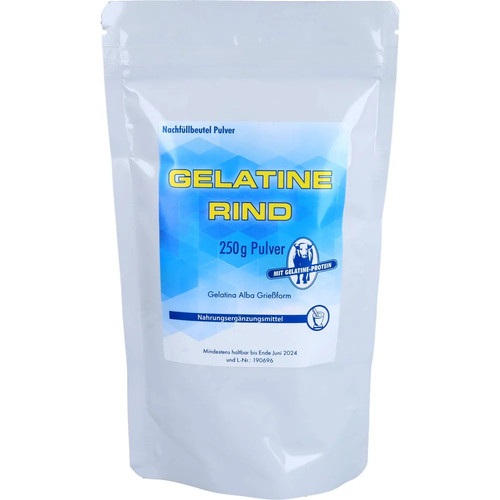 Gelatine rind pulver beutel - pulver,