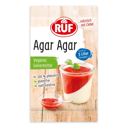 Agar pulver veganes - agar,