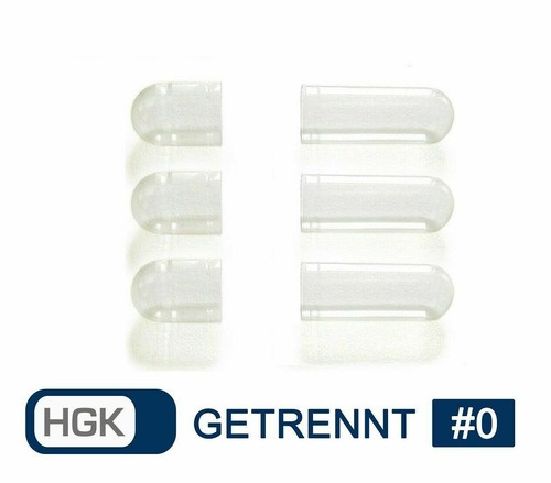 Leerkapseln getrennt - , •