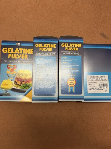 Ewald gelatine pulver 1 kg - pulver,