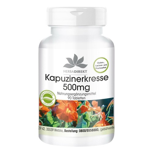 Kapuzinerkresse extrakt 500 - 500, mg