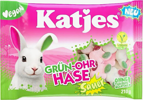 Katjes grün ohr hase sauer - grün-ohr,