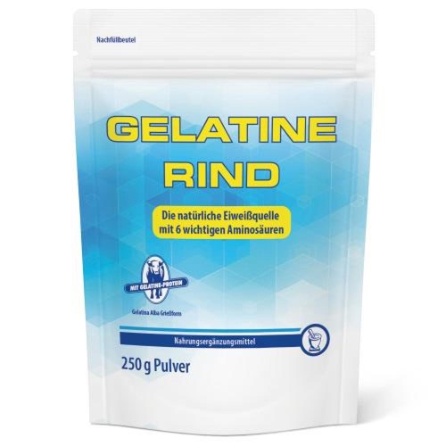 Gelatine rind pulver beutel - gelatine,