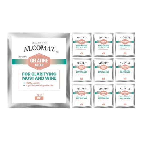 Alcomat gelatine clear - 10, x