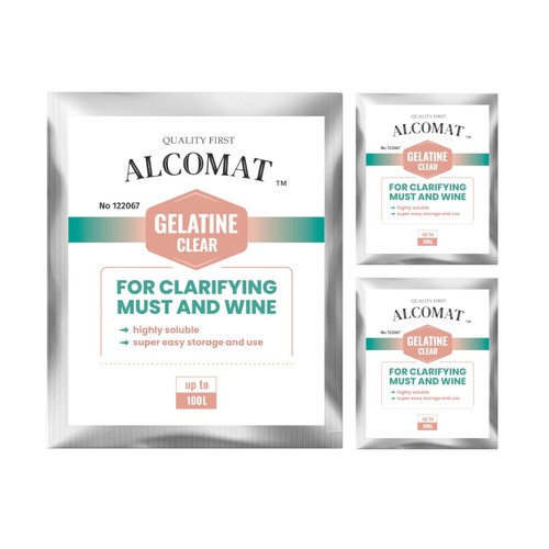 Alcomat gelatine clear - 3,