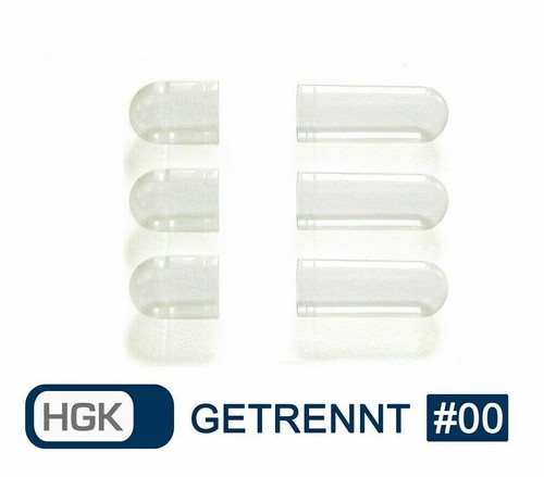 Leerkapseln getrennt - , •