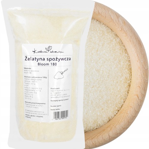 Gelatine pulver bloom 180 - gelatine,