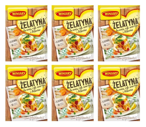 Winiary gelatine pulver 50g - winiary,